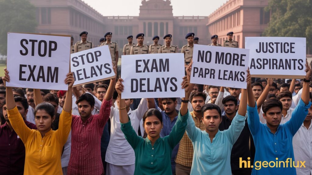 SSC CGL Protest 2025 Student Uprising Against System Failure, 7 Urgent Demands Emerge Amid Mismanagement